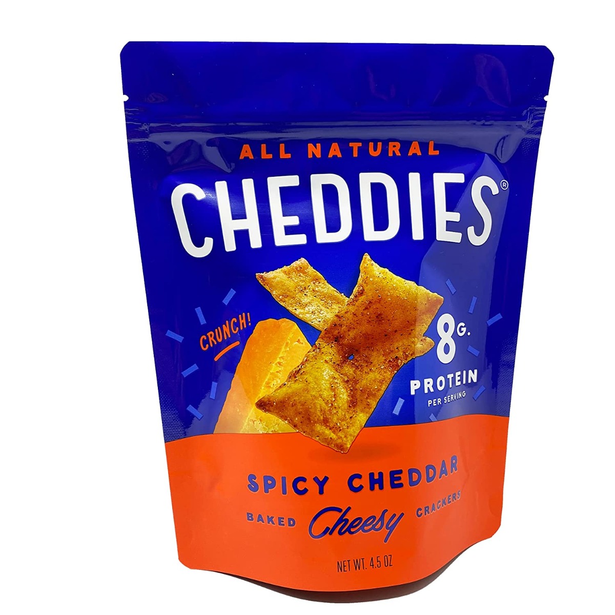 Picture of Cheddies KHRM00383892 4.5 oz Baked Spicy Cheddar Cracker