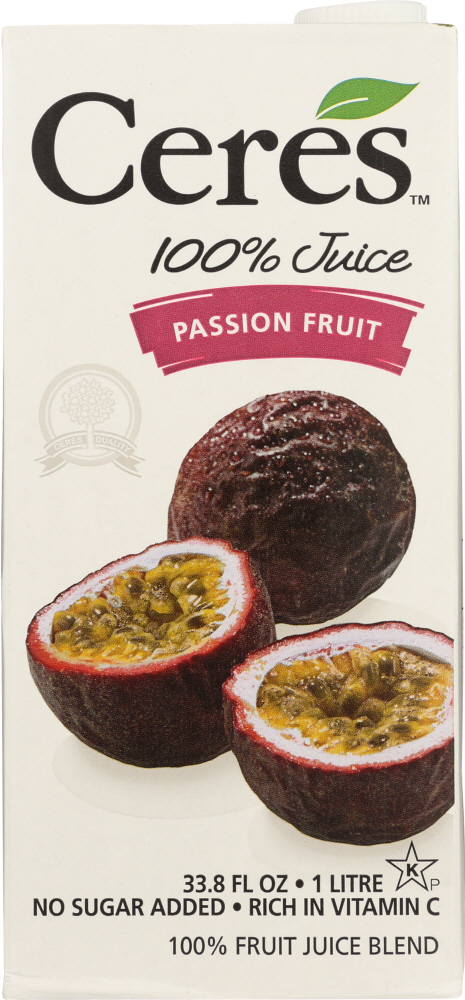 Picture of Ceres KHFM00003610 Juice Passion Fruit - 33.800 Fo