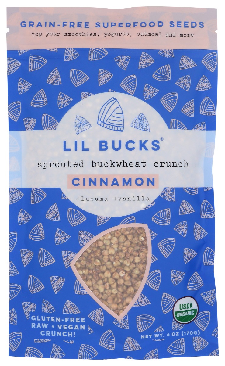 Picture of Lil Bucks KHRM00371619 6 oz Sprouted Cinnamon Buckwheat