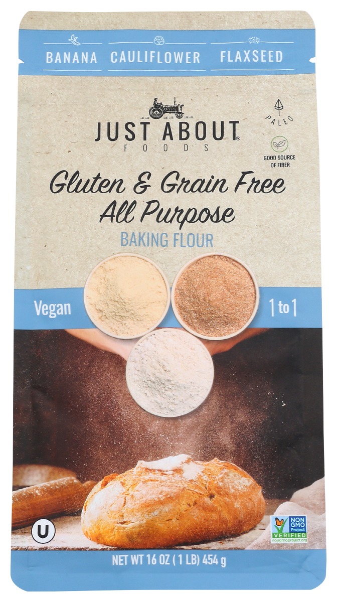 Picture of Just About Foods KHRM00368344 1 lbs All Purpose Flour
