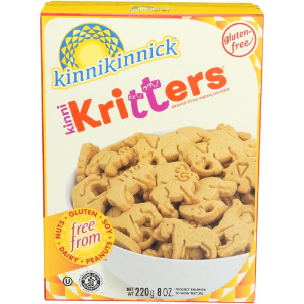 Picture of Kinnikinnick KHRM00604247 8 oz KinniKritters Animal Cookies