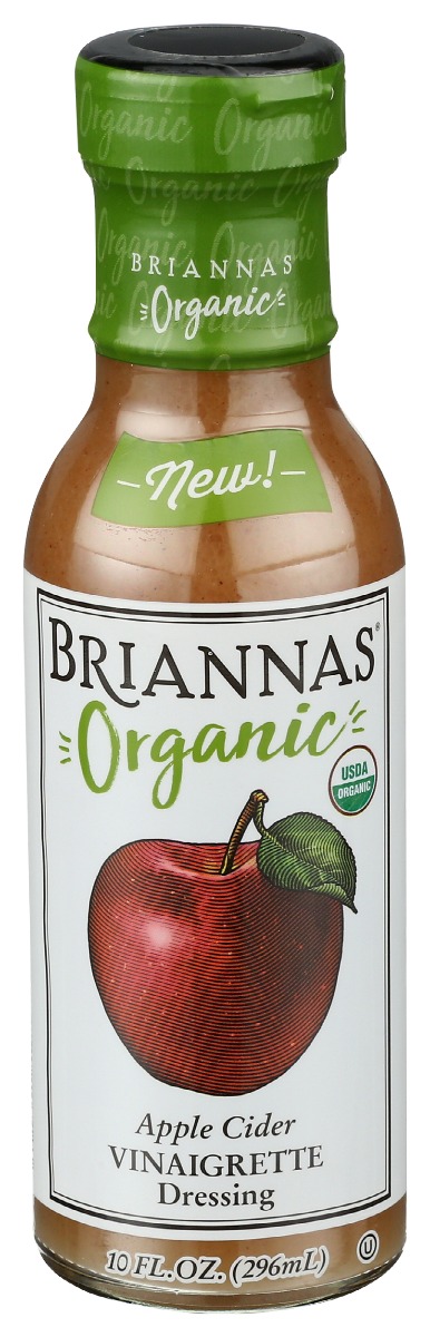 Picture of Briannas KHRM00355168 10 oz Organic Apple Cider Vinaigrette