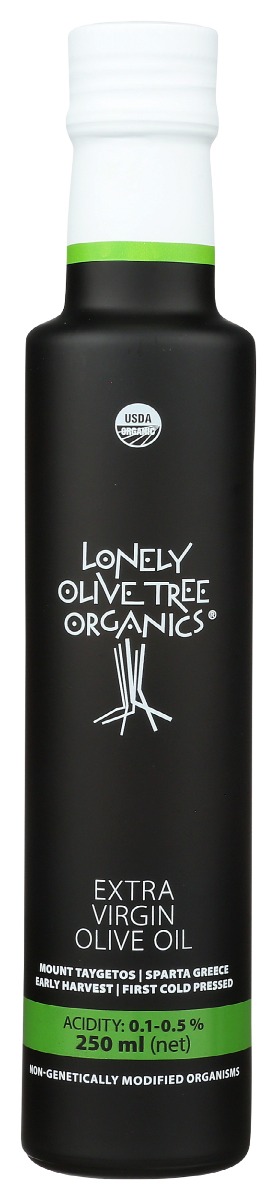 Picture of The Lonely Olive Tree KHRM00376858 250 ml Extra Virigin Organic Oil Olive