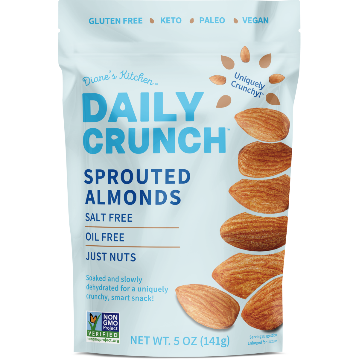 Picture of Daily Crunch KHRM00369440 5 oz Sprouted Almonds