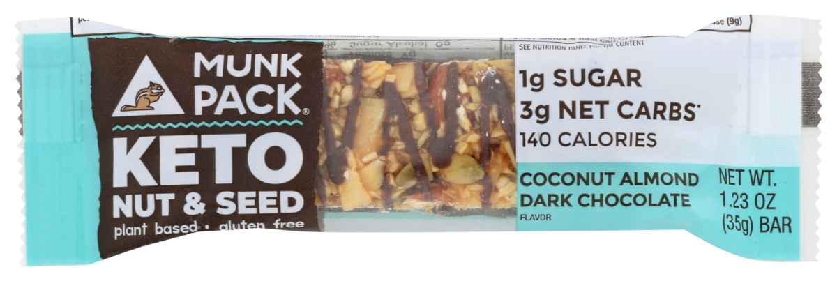 Picture of Munk Pack KHRM00376800 1.23 oz Coconut Almond Bar Nut Seed