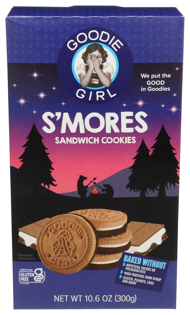 Picture of Goodie Girl KHRM00383477 10.6 oz Smores Sandwich Cookies