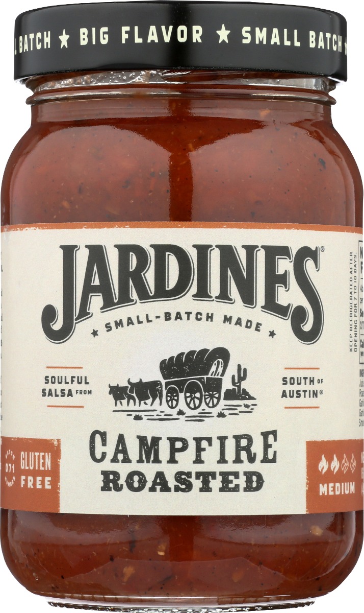 Picture of Jardines KHRM00055611 16 oz Medium Campfire Roasted Salsa