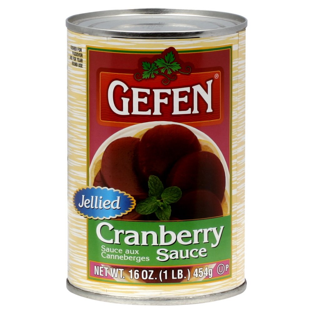 Gefen KHLV00111072 16 oz Jellied Cranberry Sauce -  Gefen LLC