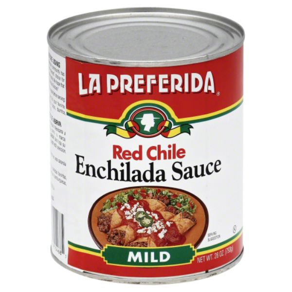 Picture of La Preferida KHRM00072369 28 oz Red Enchilada Sauce Mild