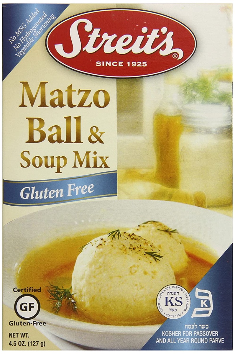 Picture of Streits KHRM00087220 4.5 oz Matzo Gluten Free Ball Soup