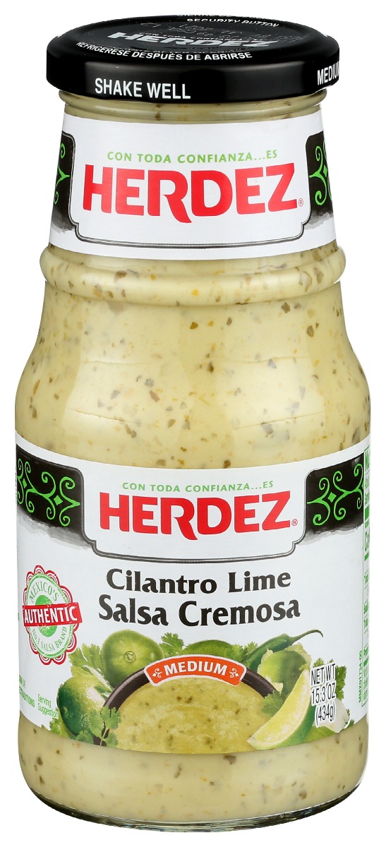 Picture of Herdez KHRM00371131 15.3 oz Cilantro Lime Salsa
