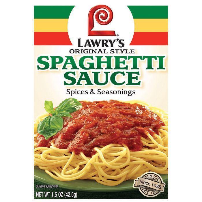 Picture of Lawrys KHRM00004913 1.5 oz Original Le Mix Spaghetti Sauce Spices & Seasonings
