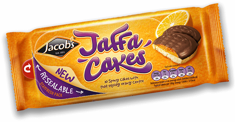 Picture of Jacobs KHRM00035262 5.1 oz Jaffa Cakes