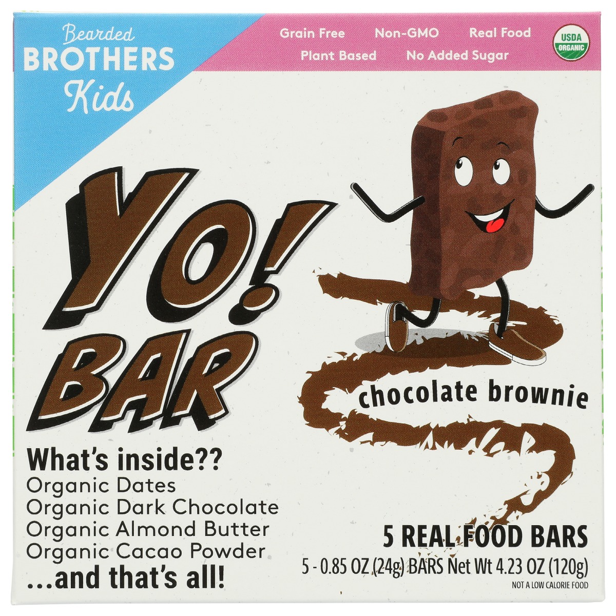 Picture of Bearded Brothers KHRM00370842 4.23 oz Chocolate Bar Brownie
