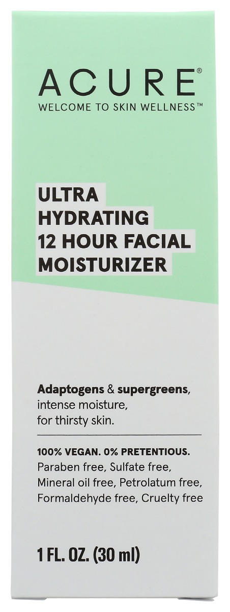 Picture of Acure KHRM00362925 1 fl oz Ultra Hydrating 12 Hour Facial Moisturizer