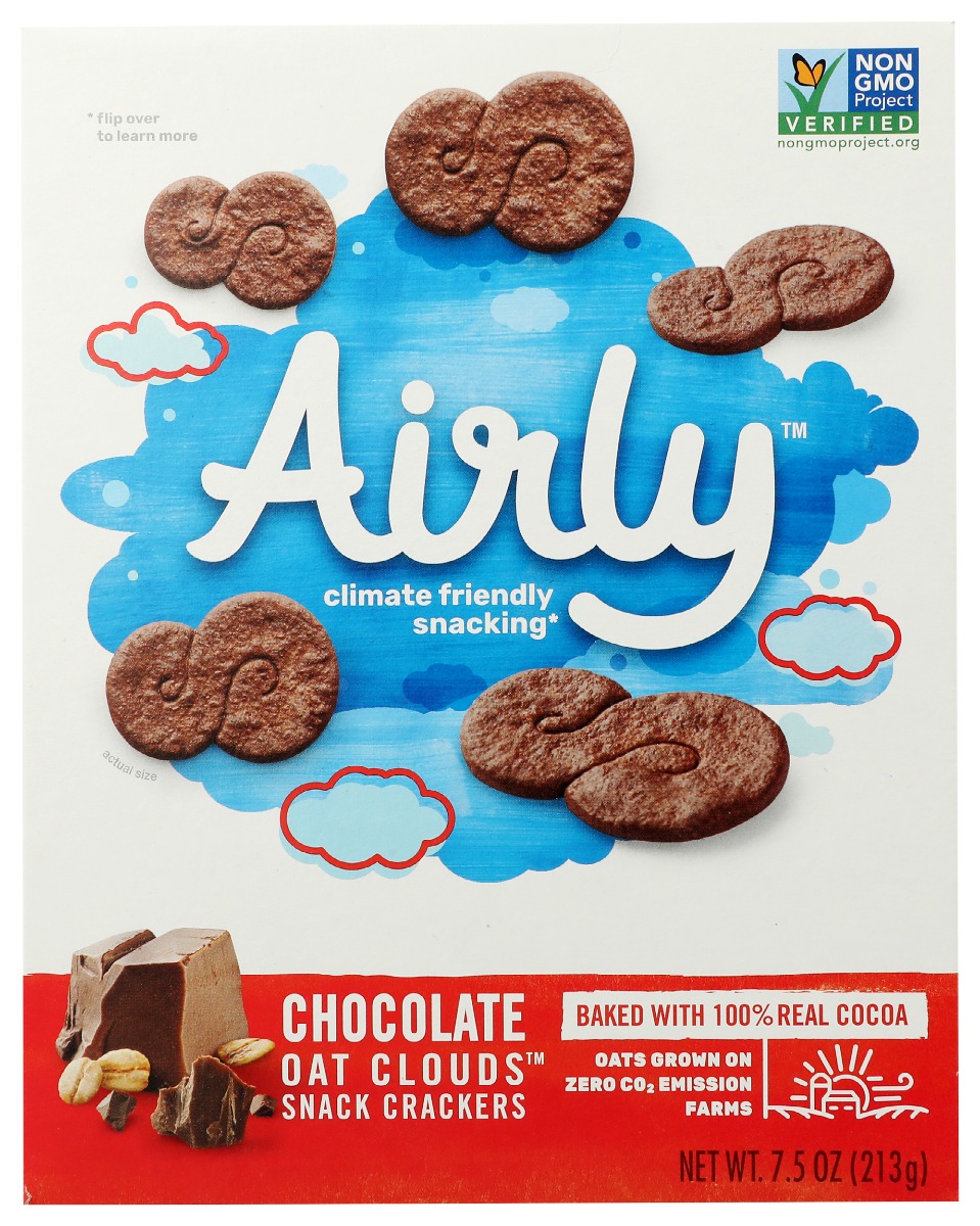 Picture of Airly KHCH00383040 7.5 oz Chocolate Oats Crackers