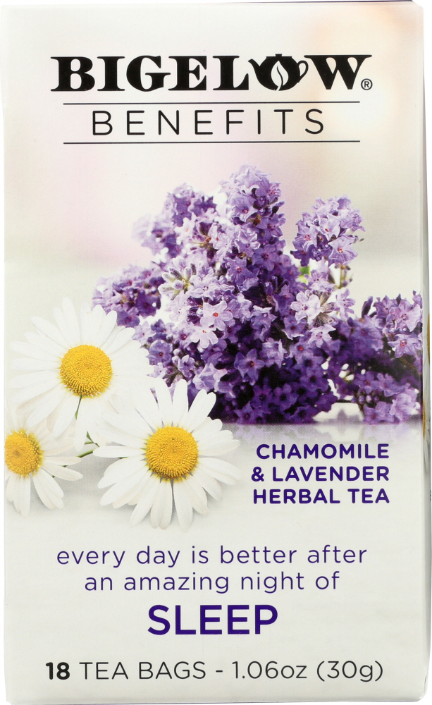 Picture of Bigelow KHLV00287571 1.06 oz Benefits Chamomile & Lavender Herbal Tea - Pack of 18