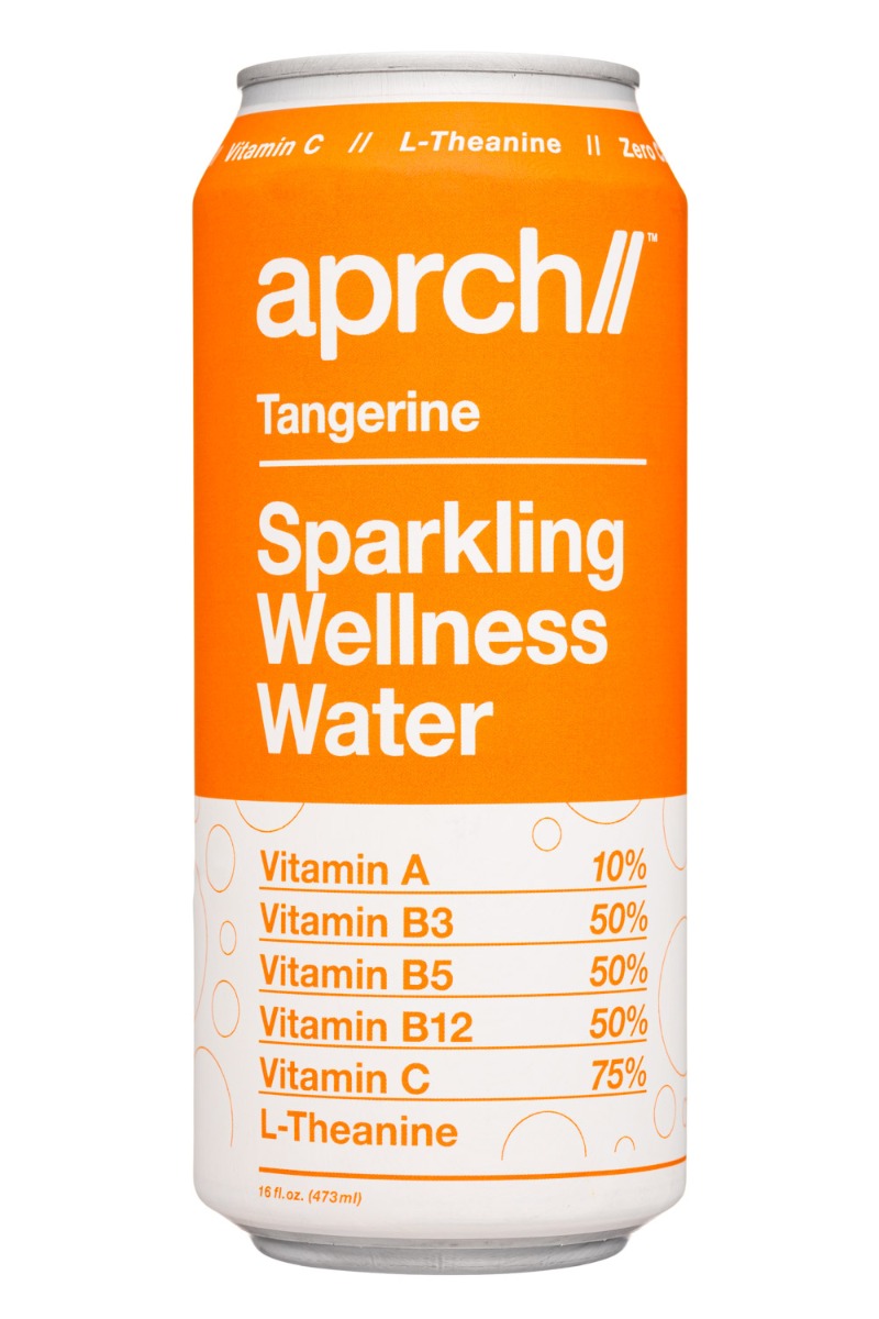 Picture of Aprch KHCH00382552 16 fl oz Tangerine Sparkling Wellness Water
