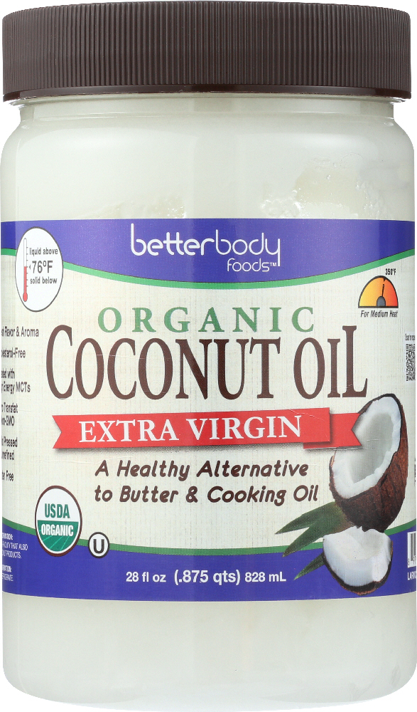 Picture of Betterbody KHLV00103179 28. oz Extra Virgin Coconut Oil