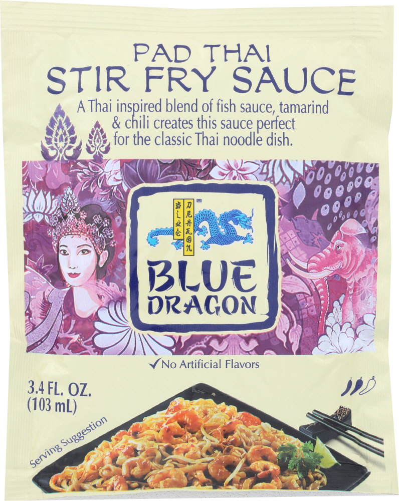 Picture of Blue Dragon KHLV00094625 3.4 oz Pad Thai Stir Fry Sauce