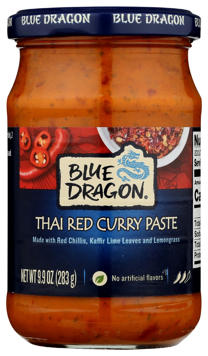 Picture of Blue Dragon KHRM00347530 9.9 oz Curry Red Paste