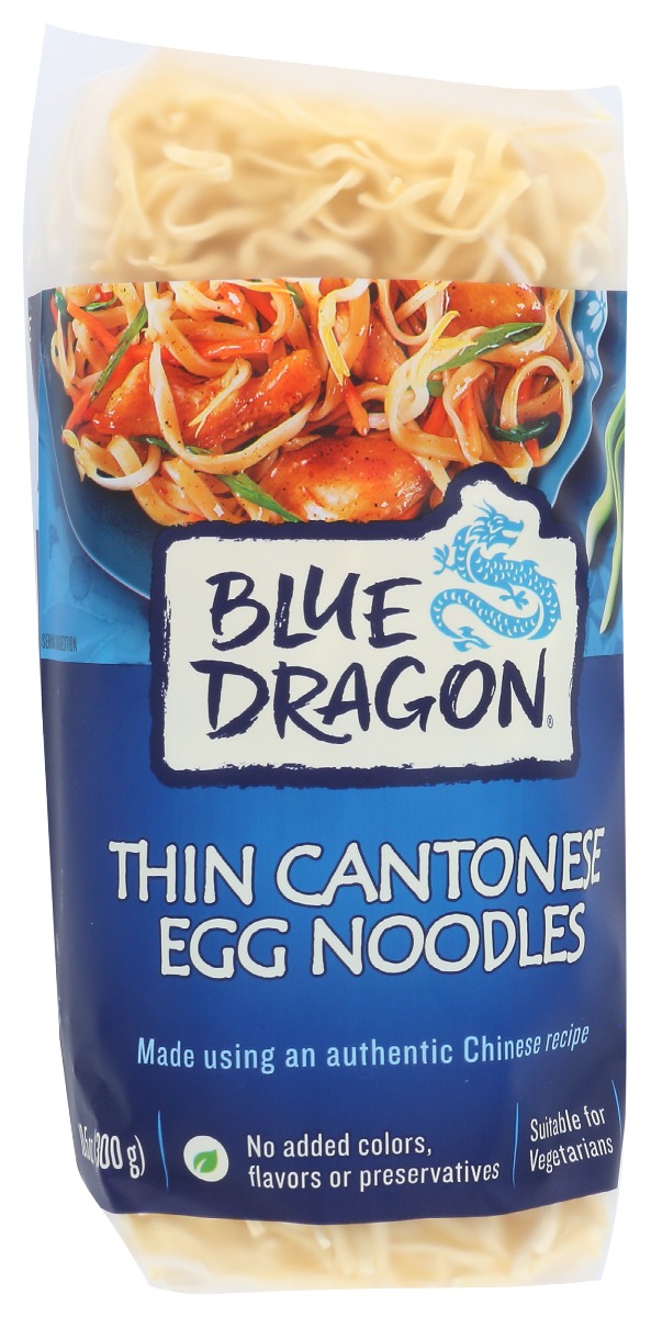 Picture of Blue Dragon KHRM00368285 10.58 oz Egg Thin Cantonese Noodles