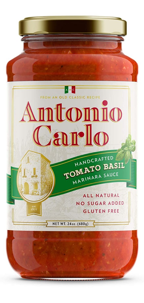 Picture of Antonio Carlo Gourmet Sauce KHRM00391798 24 oz Tomato Basil Sauce