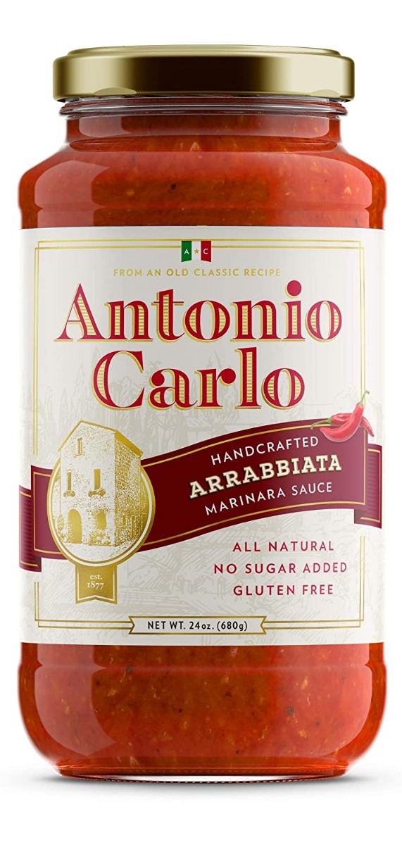 Picture of Antonio Carlo Gourmet Sauce KHRM00391800 24 oz Arrabbiata Marinara Sauce