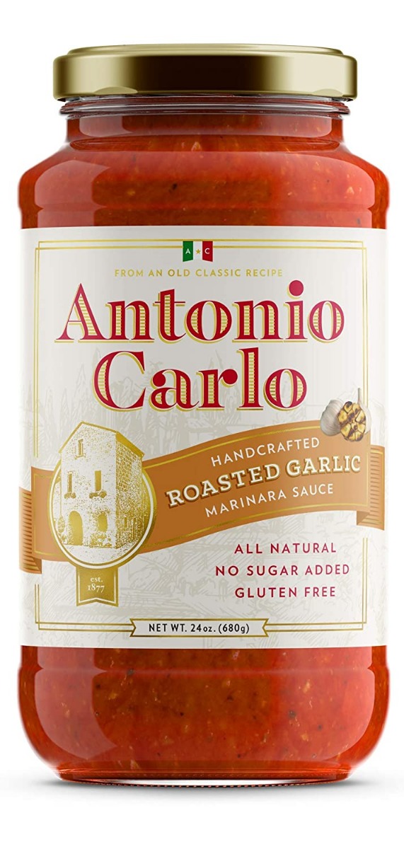 Picture of Antonio Carlo Gourmet Sauce KHRM00391801 24 oz Sauce Roasted Garlic Pasta