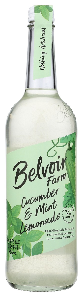Picture of Belvoir KHRM00336794 25.4 fl oz Cucumber & Mint Lemonade