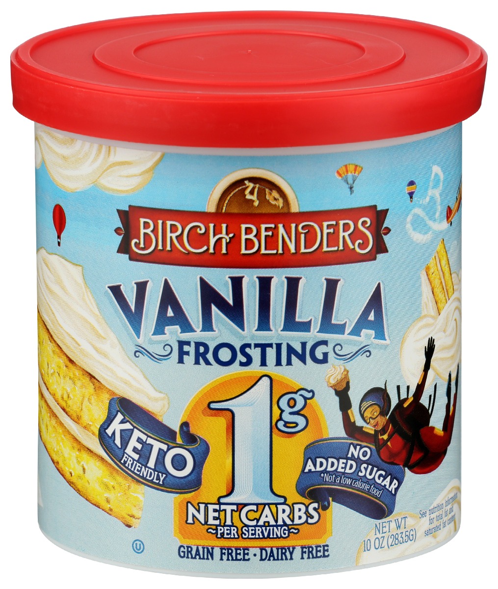 Picture of Birch Benders KHRM00380277 10 oz Keto Vanilla Frosting