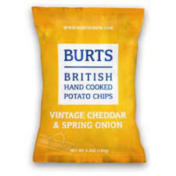 Picture of Burts KHRM00330187 5.3 oz Vintage Cheddar & Green Onion Potato Chips