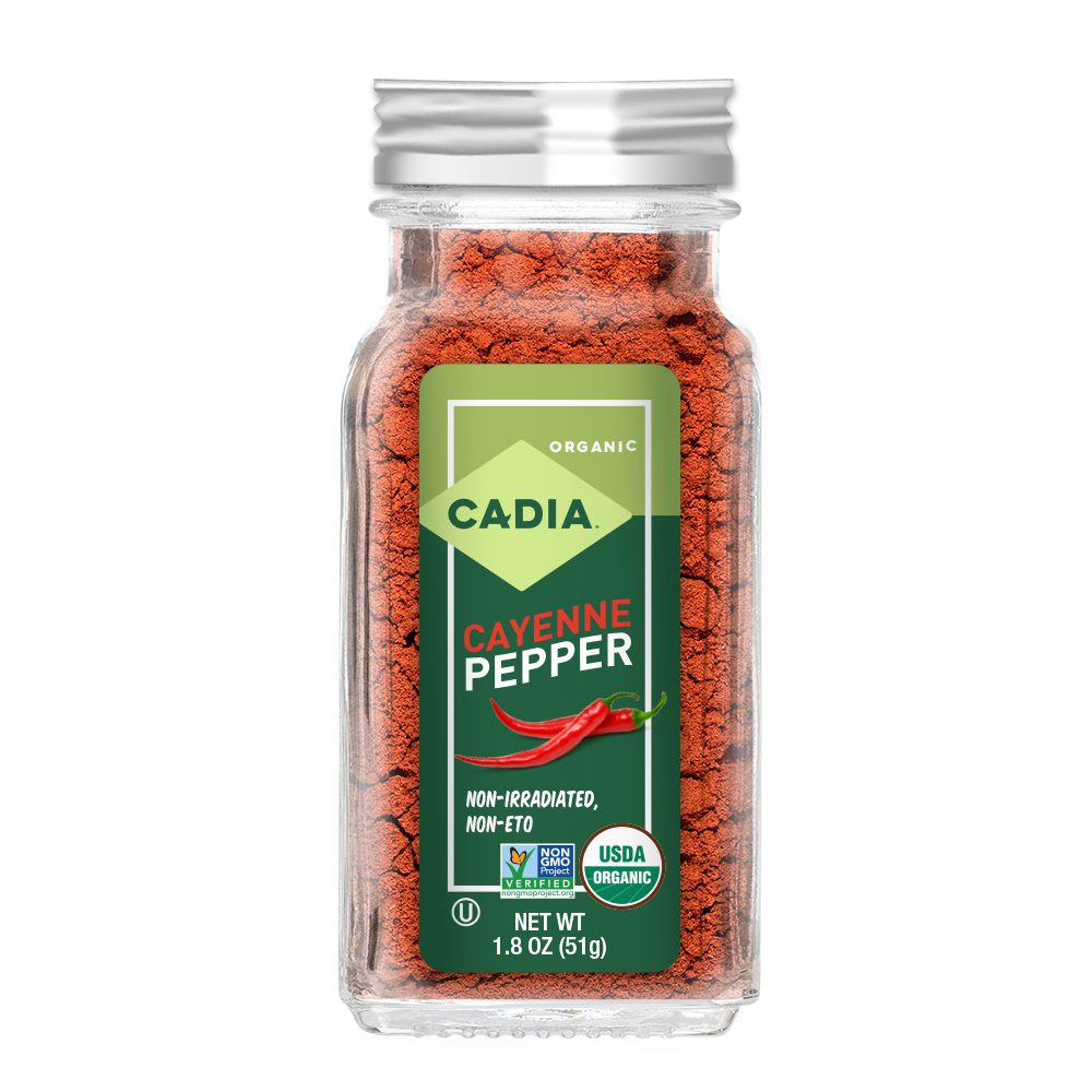 Picture of Cadia KHCH00386135 1.8 oz Cayenne Organic Pepper