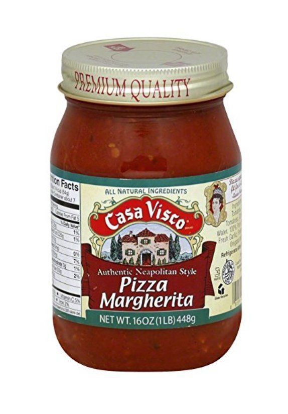 Picture of Casa Visco KHLV01643063 16 oz Margherita Pizza Sauce