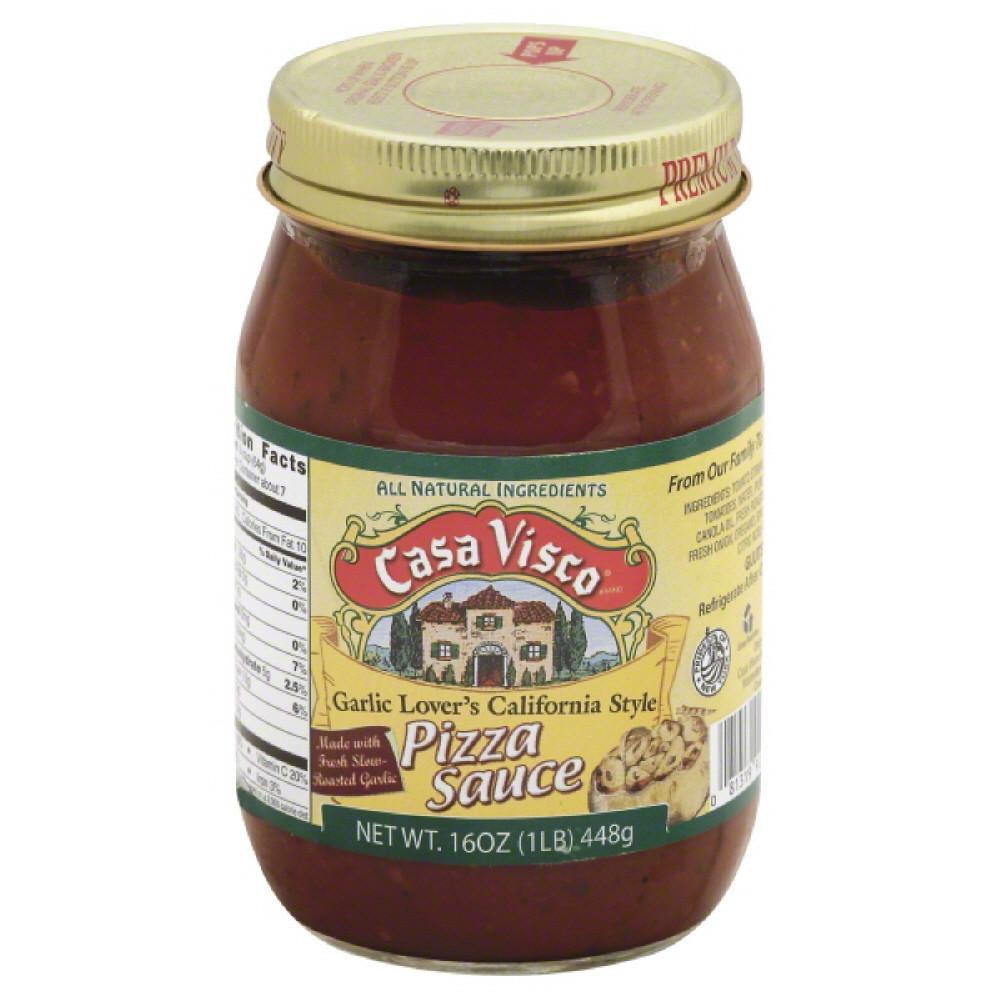 Picture of Casa Visco KHLV01643071 16 oz California Garlic Pizza Sauce
