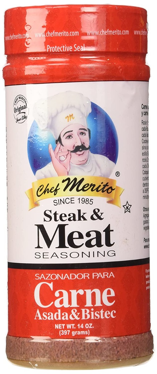 Picture of Chef Merito KHRM00602840 14 oz Carne Asada Seasoning