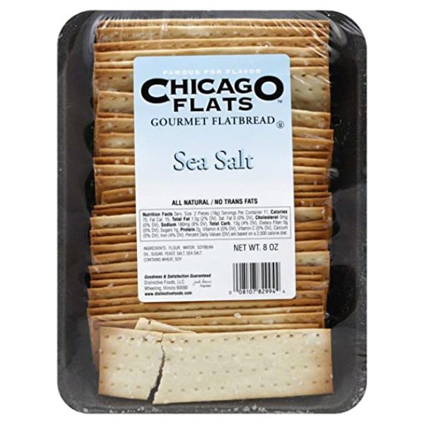 Picture of Chicago Flats KHRM00092378 8 oz Sea Salt Gourmet Flatbread