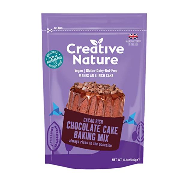 Picture of Creative Nature KHRM00395914 10.5 oz Cacao Rich Chocolate Cake Baking Mix