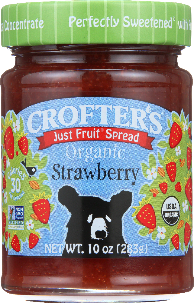 Picture of Crofters Organic KHLV00146980 10 oz Organic Strawberry Fruit Spread
