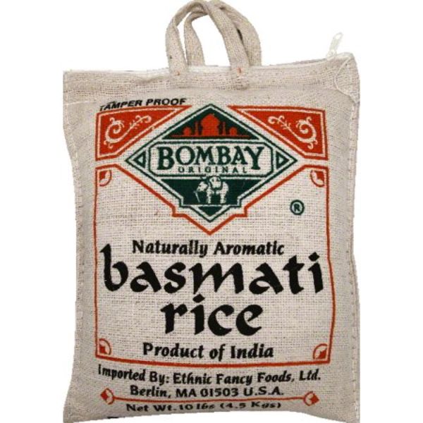 Picture of Bombay KHLV00139665 10 lbs White Basmati Rice