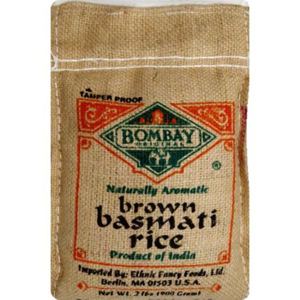 Picture of Bombay KHLV00139669 2 lbs Brown Basmati Rice