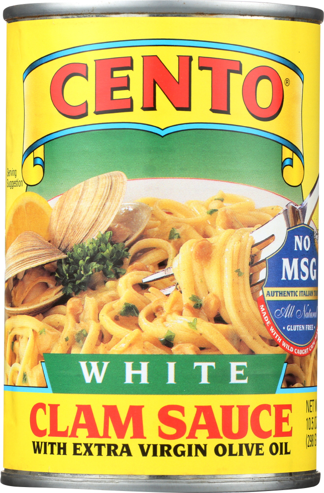 Picture of Cento KHLV00240739 10.5 oz White Clam Sauce