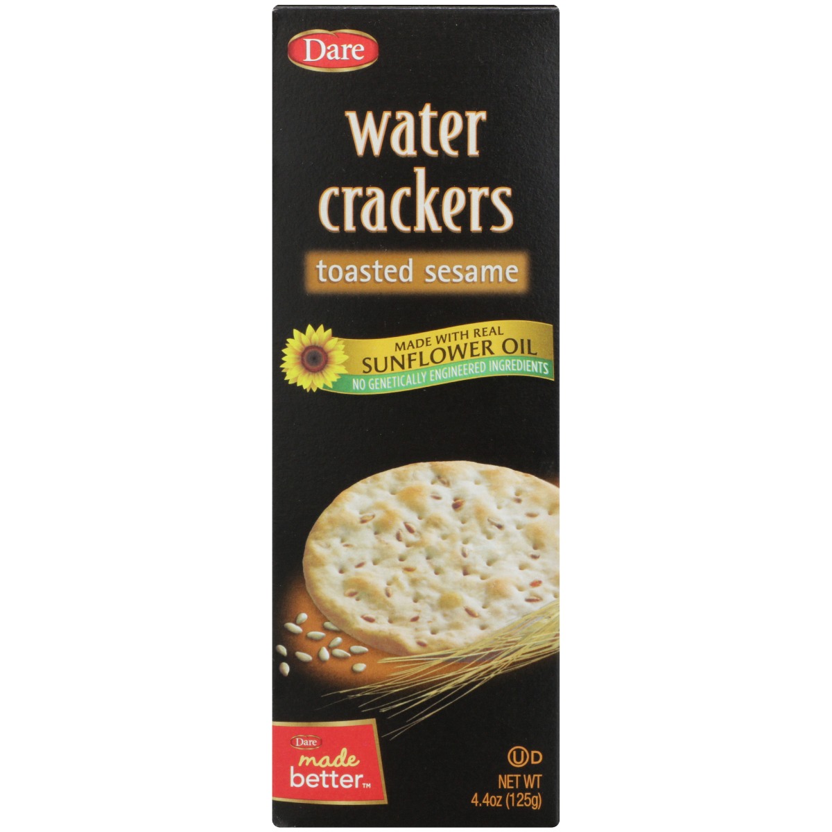 Picture of Dare KHRM00081561 4.4 oz Water Sesame Crackers