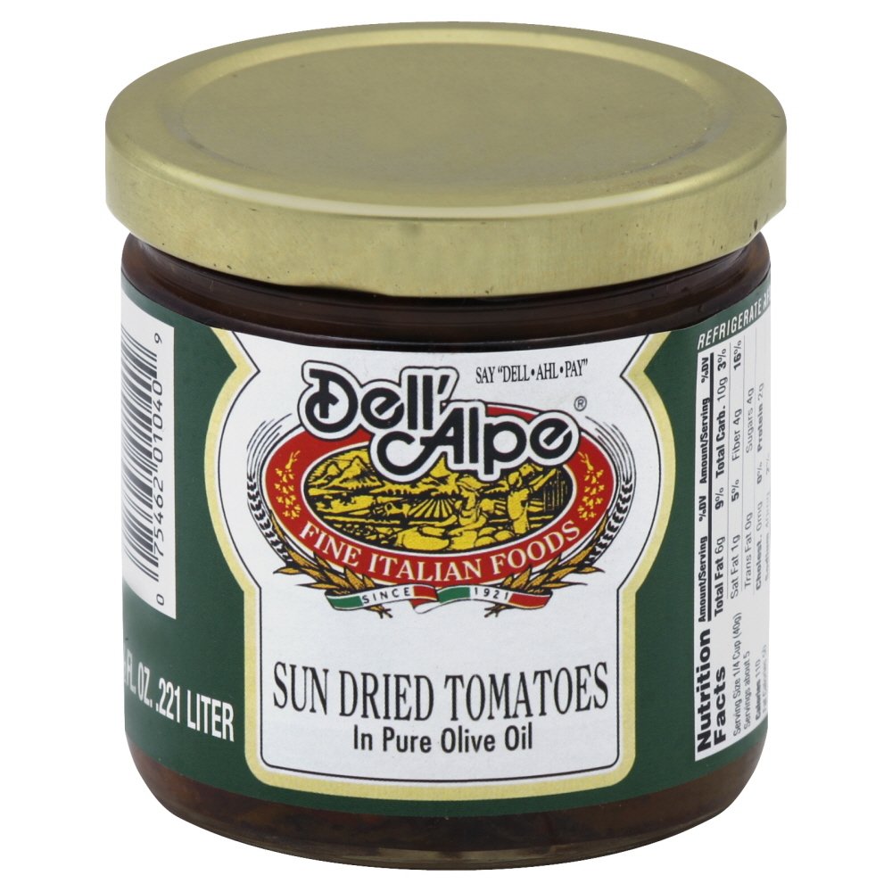 Picture of Dell Alpe KHRM00009801 7.2 oz Sun Dried Tomato in Pure Olive Oil