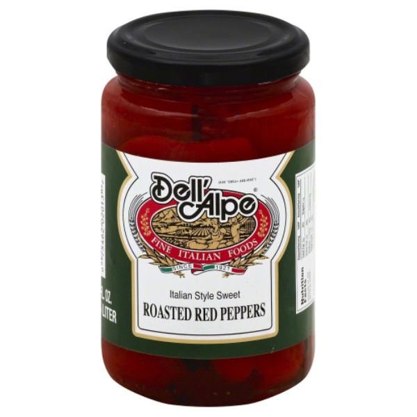 Picture of Dell Alpe KHRM00025672 12 oz Roasted Red Peppers