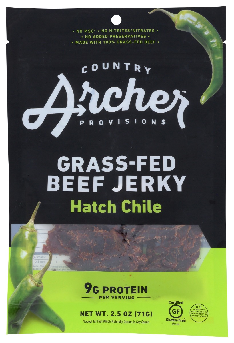 Picture of Country Archer KHRM00360689 2.5 oz Beef Hatch Chile Jerky