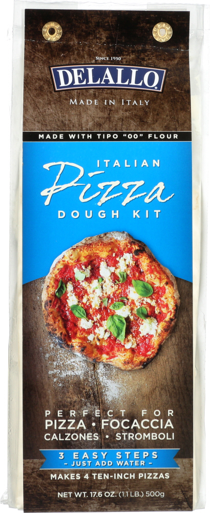 Picture of Delallo KHLV00266774 17.6 oz Dough Pizza Kit