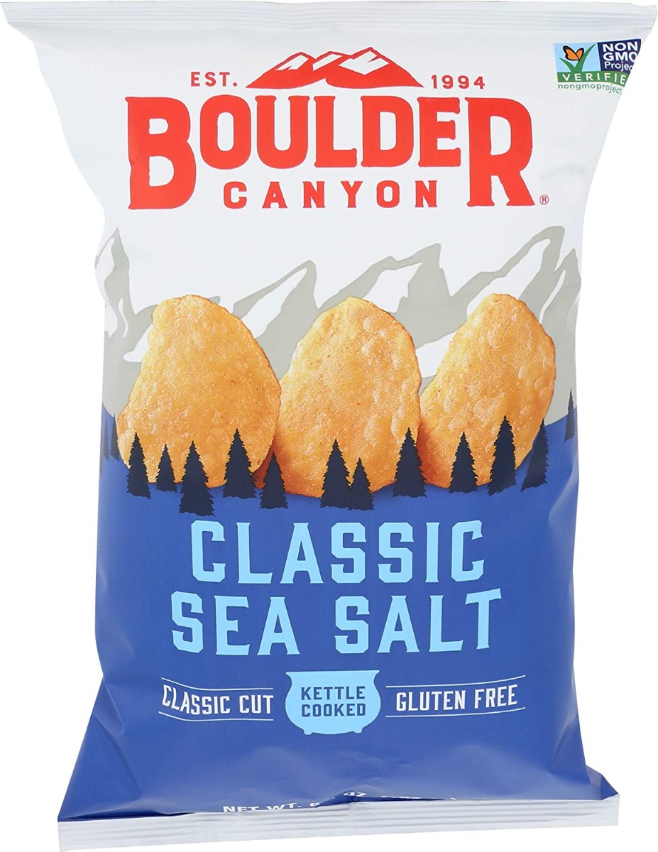 Picture of Boulder Canyon KHRM00101431 6.5 oz Classic Sea Salt Chip
