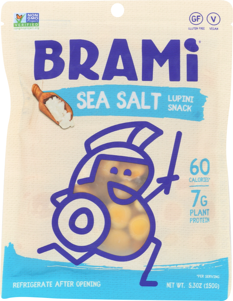 Picture of Brami Snacks KHLV00287785 5.3 oz Bean Sea Salt