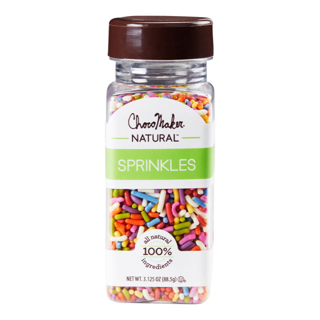 Picture of Chocomaker KHRM00384046 3.125 oz Natural Mixed Jimmies Decorating Candies